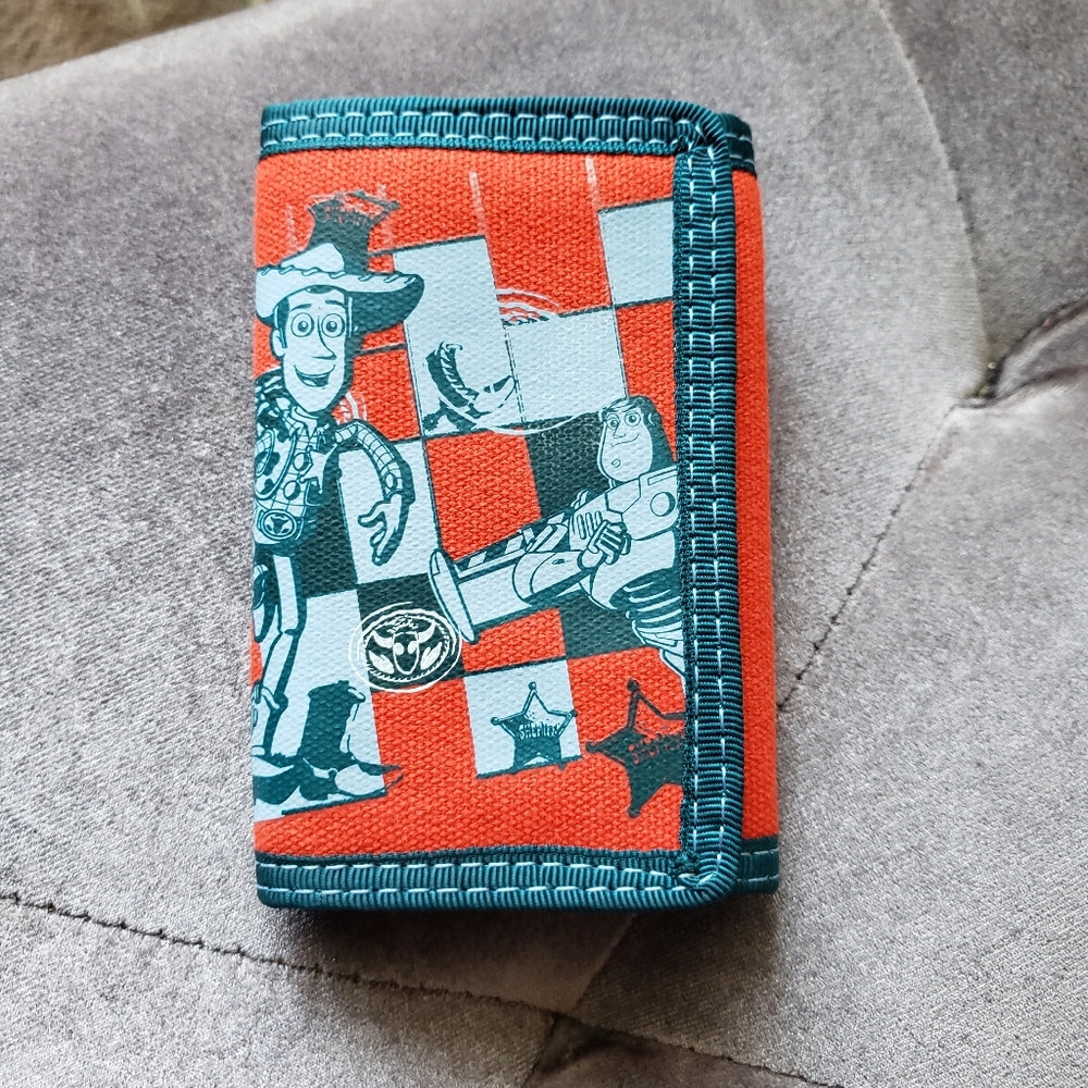DISNEY PIXAR TOY STORY WALLET BUZZ LIGHTYEAR WOODY